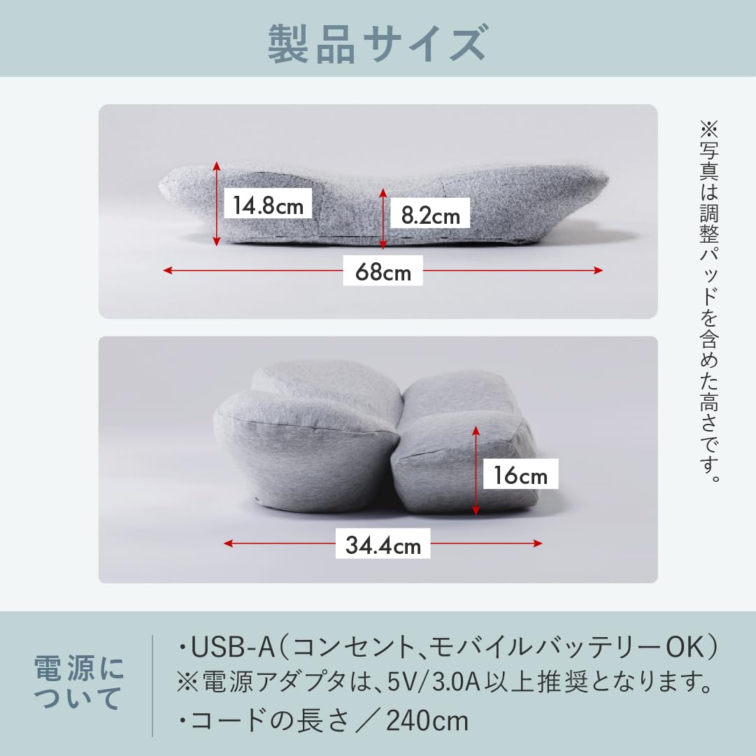 Amazon｜[CALQS ホッとする枕 サイドフィット ] 枕 ピロー 首 肩